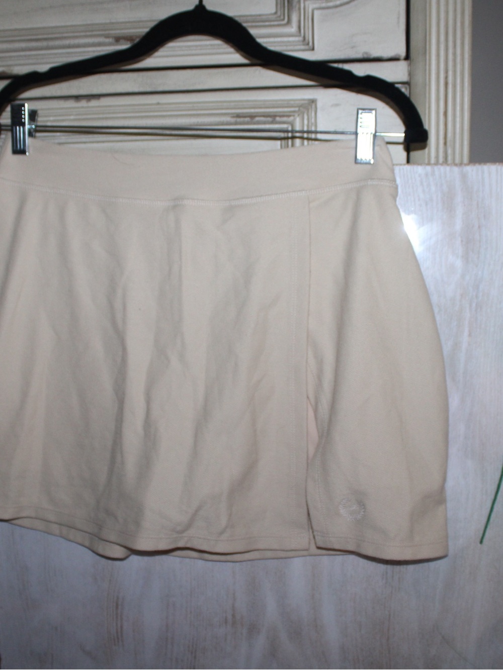 PINK Victoria's Secret Cream Mini Skirt